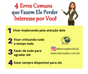 4 erros comuns que faz ele perder o interesse facebook 300x251 - 4 Erros comuns que fazem ele perder o interesse por você